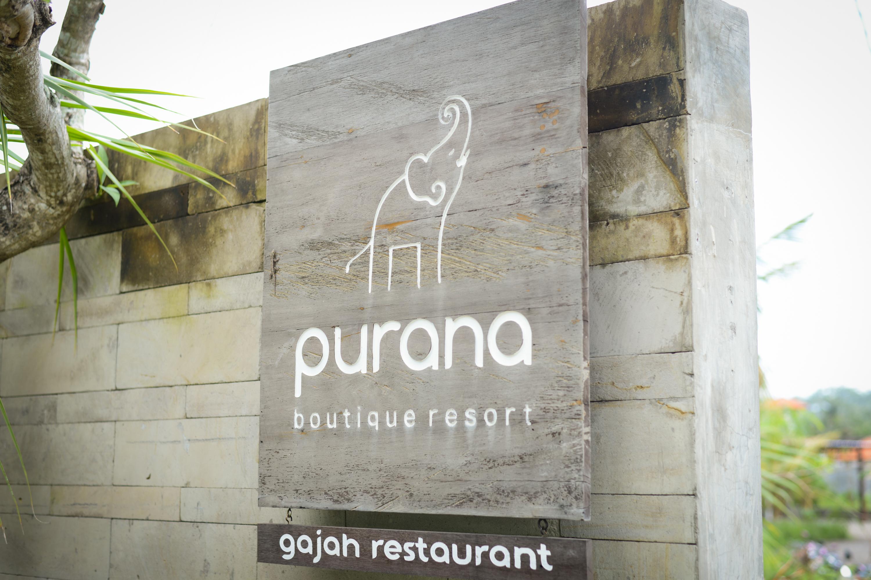 Purana Boutique Resort Ubud Exterior foto